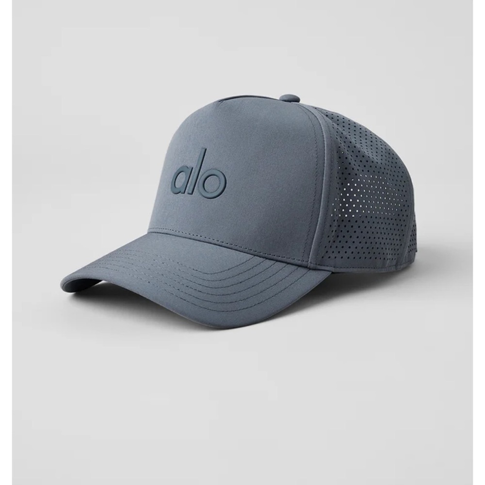 NEW Alo Performance District Trucker Hat Grey